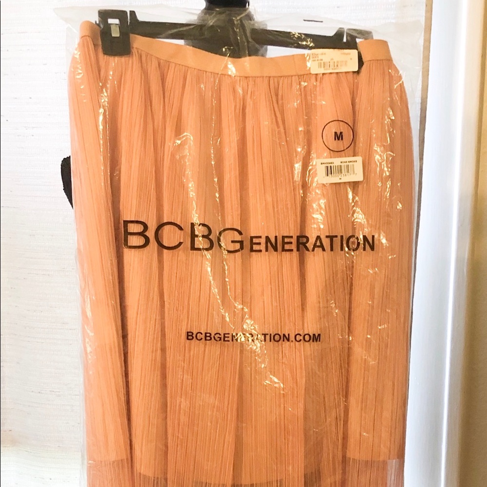 BCBG Rose Smoke Skirt